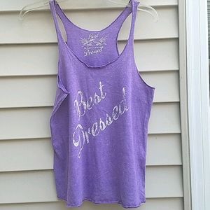 SO NIKKI Girl's Tank Top,size L-14